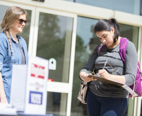 student voter registration